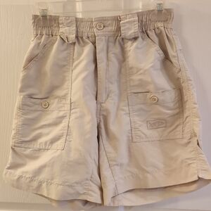 AFTCO Light Khaki Cargo Shorts for Men